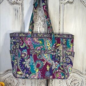 Vera Bradley Get Carried Away Overnight or Weekender Large size Bag